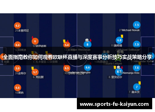 全面指南教你如何观看欧联杯直播与深度赛事分析技巧实战策略分享